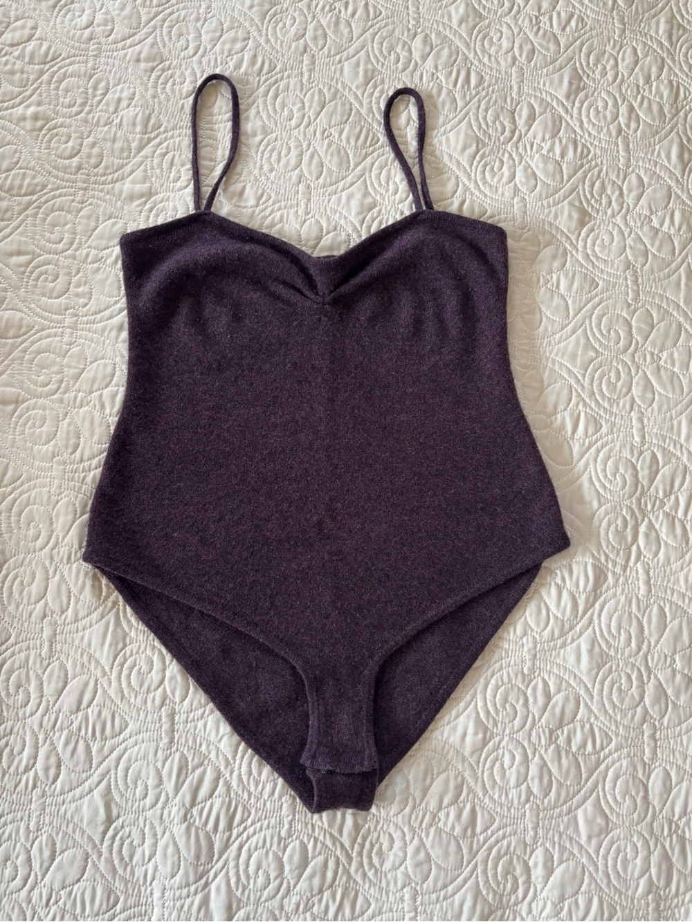 Zara Deep Plum Bodysuit